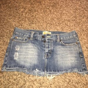 Denim skirt